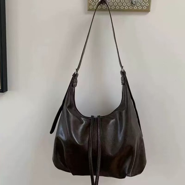 Wasteland-style retro underarm bag, trendy fashion tote bag, large capacity crossbody bag